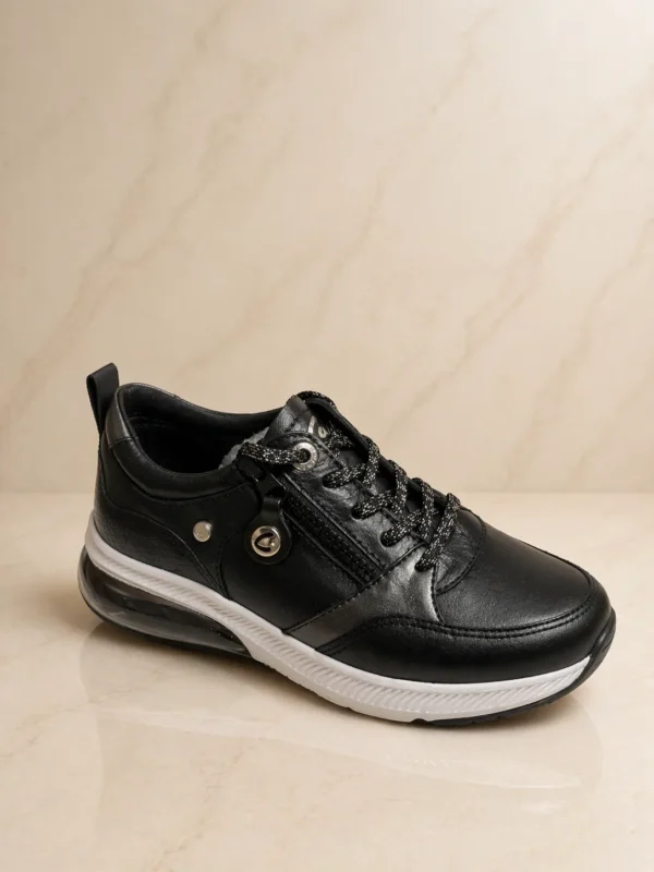 Zapatilla Cavatini UME NEGRO