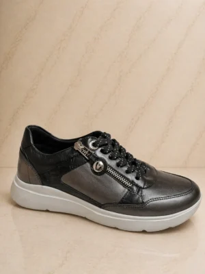 Zapatilla Cavatini BRENDI NEGRO