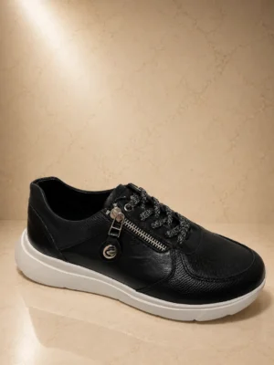 Zapatilla Cavatini HELLMI NEGRO