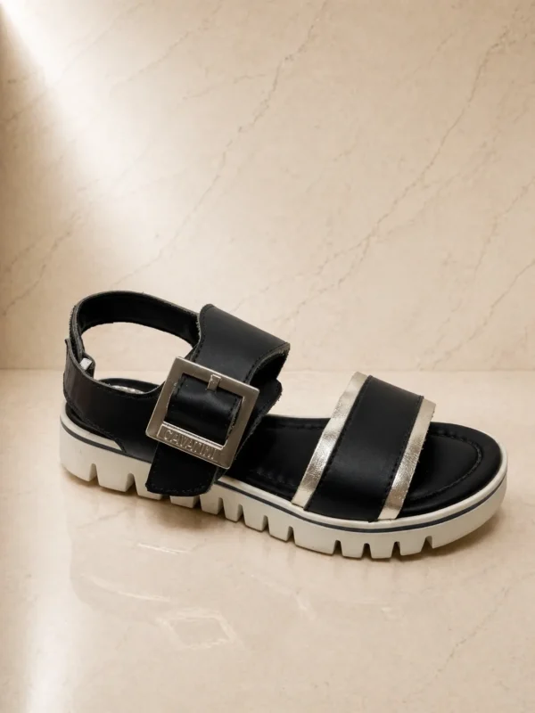 Sandalia Cavatini Negro