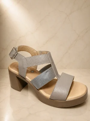 Sandalia Cavatini Plataforma ATEA	PERLA