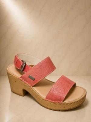Sandalia Cavatini Plataforma ROJA