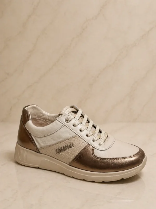 Zapatilla Cavatini FELY LATTE