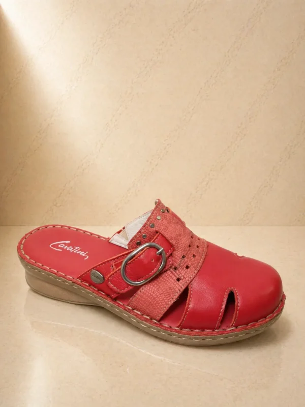 Sandalia Cavatini  Rojo